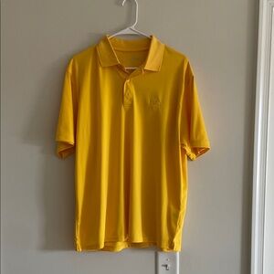 Men's Yellow Polo Shirt - Iowa Hawkeyes